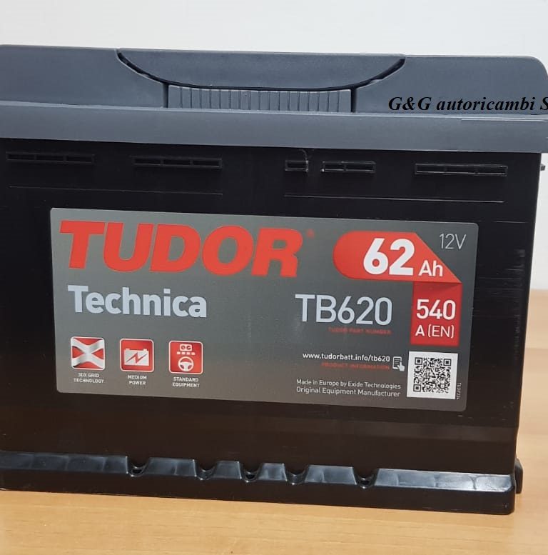 Аккумулятор tudor tb620